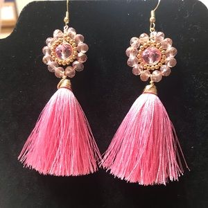 Earrings - Aretes de 1 borla